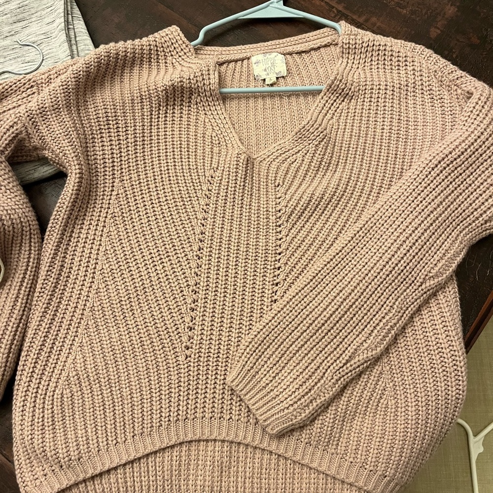 Dusty Rose women’s size small sweater